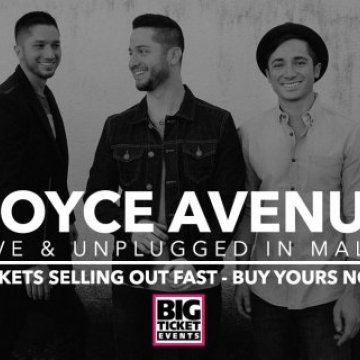 Boyce Avenue live in Malta malta, Big Ticket Events malta